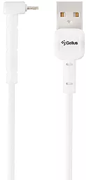 Кабель Gelius Pro Angle USB-A - micro USB 12w 2.4a 1м cable White - фото Кабель Gelius Pro Angle USB-A - micro USB 12w 2.4a 1м cable White