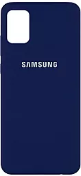 Чехол Epik Silicone Cover Full Protective (AA) Samsung A315 Galaxy A31 Midnight Blue
