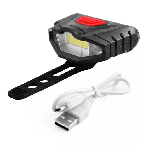 Ліхтар велосипедний Bailong KK-901 COB + 2LED(червоні) - фото 2