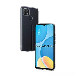 Чохол BeCover для Oppo A15, Oppo A15s  Transparancy (707228)