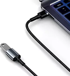 USB удлинитель Baseus Cafule Cable USB 3.0 2A M-F Dark Gray (CADKLF-B0G) - миниатюра 6