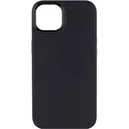 Чехол Epik TPU Bonbon Metal Style для Apple iPhone 13 (6.1") Черный / Black