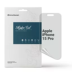 Гидрогелевая пленка ArmorStandart Matte для Apple iPhone 15 Pro (ARM68279) - фото Гидрогелевая пленка ArmorStandart Matte для Apple iPhone 15 Pro (ARM68279)