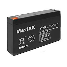 Акумуляторна батарея MastAK 6V 7Ah (MT670)
