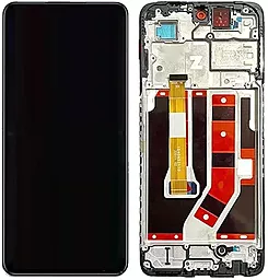 Дисплей Oppo A1 2023 (PHS110) с тачскрином и рамкой, оригинал, Black - фото Дисплей Oppo A1 2023 (PHS110) с тачскрином и рамкой, оригинал, Black