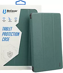 Чехол-книжка Soft Edge BeCover с креплением для стилуса для Samsung Galaxy Tab S10 Plus (SM-X820/SM-X826) 12.4" Dark Green (712254) - фото Чехол-книжка Soft Edge BeCover с креплением для стилуса для Samsung Galaxy Tab S10 Plus (SM-X820/SM-X826) 12.4" Dark Green (712254)