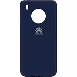 Чехол Epik Silicone Cover My Color Full Protective (A) Huawei Y9a Midnight blue