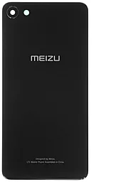 Задняя крышка корпуса Meizu U10 U680H со стеклом камеры Black - фото Задняя крышка корпуса Meizu U10 U680H со стеклом камеры Black
