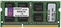 Оперативная память для ноутбука Kingston DDR3 8GB 1600MHz (KVR16S11/8) OEM