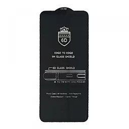 Захисне скло 1TOUCH 6D EDGE TO EDGE для Xiaomi Redmi Note 12/Note 12 5G/Poco X5 (без упаковки) Black