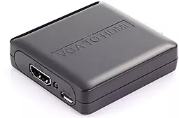 Видео переходник (адаптер) miniHDMI - VGA+R/L (CA911493) PowerPlant - фото Видео переходник (адаптер) miniHDMI - VGA+R/L (CA911493) PowerPlant