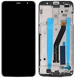 Дисплей Meizu M6T (M811) с тачскрином и рамкой, оригинал, Black - фото Дисплей Meizu M6T (M811) с тачскрином и рамкой, оригинал, Black