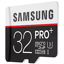 Карта пам'яті Samsung microSDHC 32GB PRO Plus Class 10 UHS-I U3 (MB-MD32DA/RU) - мініатюра 3