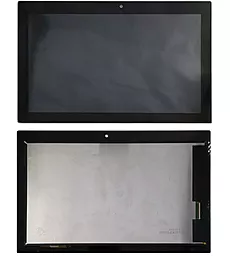 Дисплей для планшета Lenovo IdeaPad MiiX 320 (зеленый шлейф) + Touchscreen Black