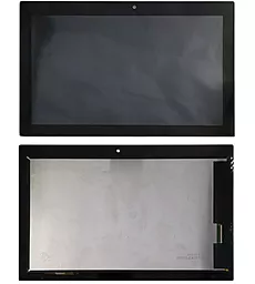 Дисплей для планшету Lenovo IdeaPad MiiX 320 (зелений шлейф) + Touchscreen Black - фото Дисплей для планшету Lenovo IdeaPad MiiX 320 (зелений шлейф) + Touchscreen Black