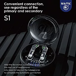 Наушники Mark S1 Black - миниатюра 3