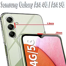Чехол BeCover для Samsung Galaxy A14 4G SM-A145/A14 5G SM-A146 Transparancy (708971)