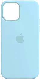 {"ru": "Чехол", "uk": "Чохол"} Silicone Case Full для Apple iPhone 13 Pro Max Ice aquamarine