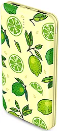 Повербанк Usams US-CD58 Goze Series 10000 mah Lime