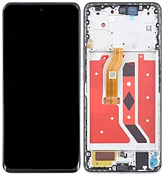 Дисплей Huawei Honor X50 з тачскріном і рамкою, оригінал, Midnight Black - фото Дисплей Huawei Honor X50 з тачскріном і рамкою, оригінал, Midnight Black