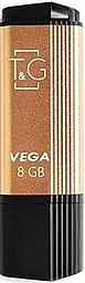 Флешка T&G 8GB Vega 121 (TG121-8GBGD) Gold