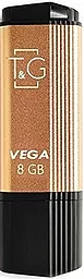 Флешка T&G 8GB Vega 121 (TG121-8GBGD) Gold - фото Флешка T&G 8GB Vega 121 (TG121-8GBGD) Gold