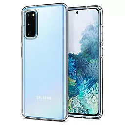 Чохол Spigen Liquid Crystal для Samsung Galaxy S20 Plus Crystal Clear (ACS00751)