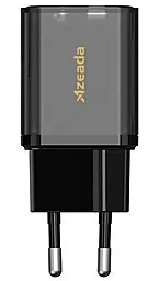 Сетевое зарядное устройство Proda 20w PD USB-C/USB-A ports charger black (PD-A49-BK)