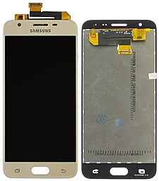 Дисплей Samsung Galaxy J5 Prime G570 з тачскріном, (TFT), Gold