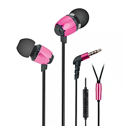 Навушники 2E S6 Pinion Mic Magenta (2E-IES6RD) - фото Навушники 2E S6 Pinion Mic Magenta (2E-IES6RD)