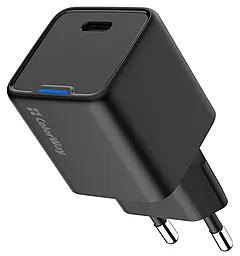 Сетевое зарядное устройство ColorWay 25w GaN/PPS PD USB-C fast charger black (CW-CHS052PD-BK) - фото Сетевое зарядное устройство ColorWay 25w GaN/PPS PD USB-C fast charger black (CW-CHS052PD-BK)