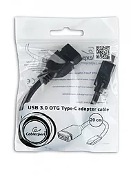 OTG-переходник Cablexpert USB3.0 Type-C - USB Type-A, 0.2 м (A-OTG-CMAF3-01) - миниатюра 2