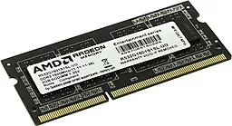 Оперативна пам'ять для ноутбука AMD Radeon R5 Entertainment Series SoDIMM DDR3 2GB 1600MHz (R532G1601S1SL-U)