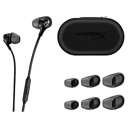 Наушники HyperX Cloud Earbuds II Black (70N24AA) - миниатюра 5 Наушники HyperX Cloud Earbuds II Black (70N24AA) - миниатюра 5