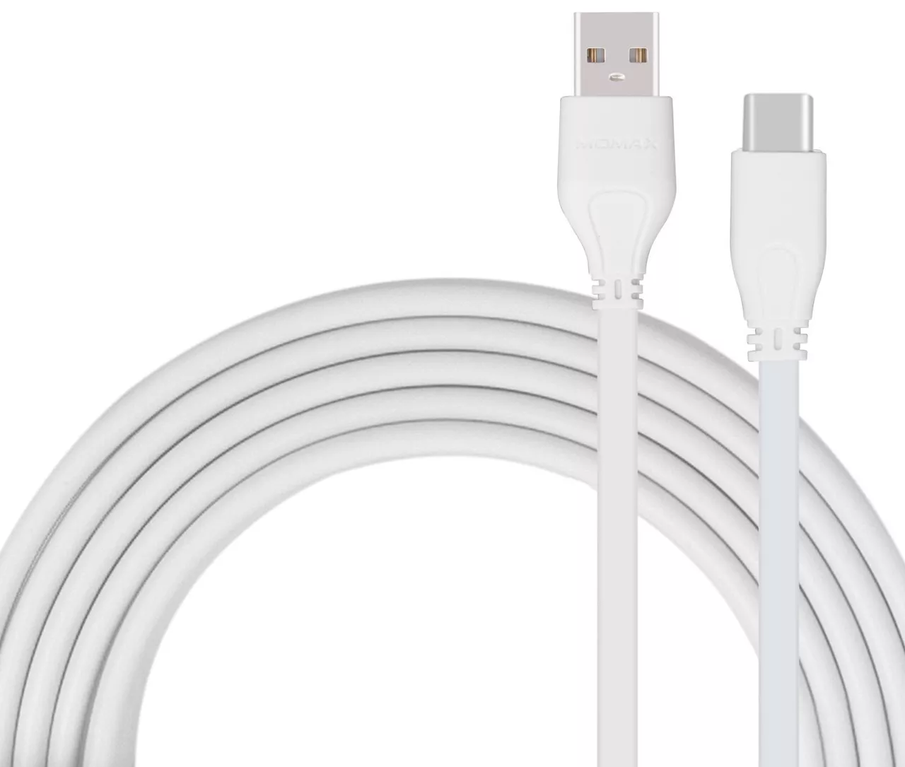 Кабель Momax Go Link USB-A - Type-C 12w 2.4a 1м cable White (DTA7W) - фото 3