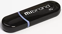 Флешка Mibrand Panther 4GB USB 2.0 (MI2.0/PA4P2B) Black - фото Флешка Mibrand Panther 4GB USB 2.0 (MI2.0/PA4P2B) Black