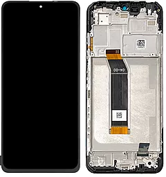 Дисплей Xiaomi Redmi Note 11E, Redmi 10 5G з тачскріном і рамкою, оригінал, Black