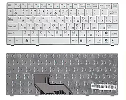 Клавіатура для ноутбуку Asus T91MT біла