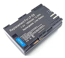Аккумулятор для фотоаппарата Canon LP-E6 (1800 mAh) - фото Аккумулятор для фотоаппарата Canon LP-E6 (1800 mAh)