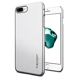 Чохол Spigen Thin Fit для Apple iPhone 8 Plus, iPhone 7 Plus Satin Silver (043CS20735)