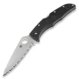 Нож Spyderco Endura 4 (C10SBK) серрейтор - фото Нож Spyderco Endura 4 (C10SBK) серрейтор