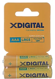 Батарейка X-digital AAA (LR03) (6469672) 2шт