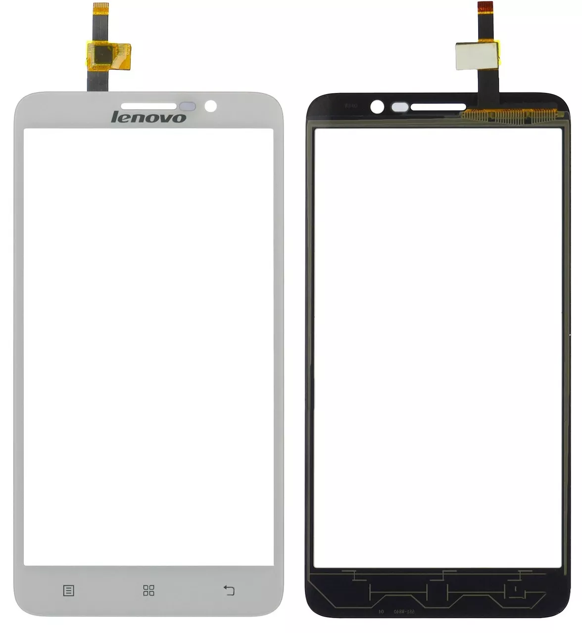 Сенсор (тачскрін) Lenovo A850+ White - фото 1