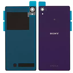 Задняя крышка корпуса Sony Xperia Z2 D6503 / D6502 со стеклом камеры Original Purple