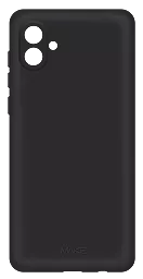 Чехол MAKE Skin для Samsung A04  Black (MCS-SA04BK)