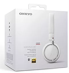 Навушники Onkyo H500BTW Mic Wireless White - мініатюра 7