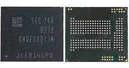 Микросхема флеш памяти Samsung KMQE60013M-B318, 2/16Gb, BGA 221, Rev. 1.8 (MMC 5.1) Original для Huawei Honor 7A Pro (AUM-L29), Y5 Prime 2018 2/16Gb (DRA-LX2), Y6 Prime 2018 (ATU-L31)