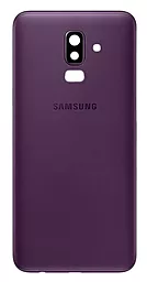 Задняя крышка корпуса Samsung Galaxy J8 2018 J810 со стеклом камеры Original Purple