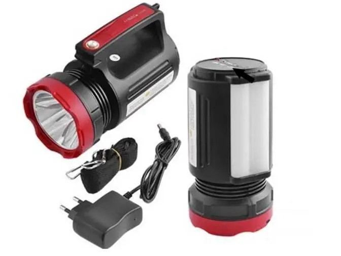 Фонарик аккумуляторный Yajia YJ-2895 5W+20SMD с функцией powerbank - фото 3