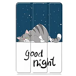 Чехол для планшета BeCover Smart Case для Samsung Galaxy Tab S10 FE Plus (SM-X620/SM-X626) 13.1" Good Night (713387) - фото Чехол для планшета BeCover Smart Case для Samsung Galaxy Tab S10 FE Plus (SM-X620/SM-X626) 13.1" Good Night (713387)
